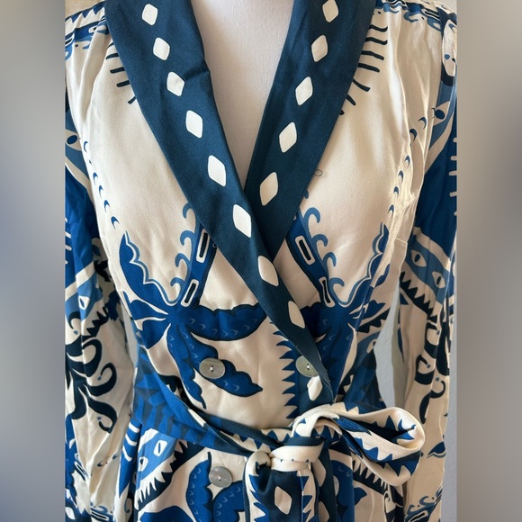 Anthropologie farm rio long sleeve blazer dress - Picture 4 of 7